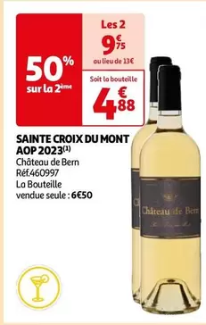 Château De Bern - Sainte Croix Du Mont AOP 2023