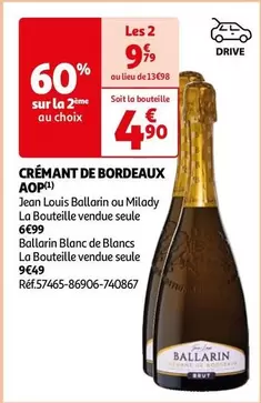 Jean Louis Ballarin - Crémant De Bordeaux AOP