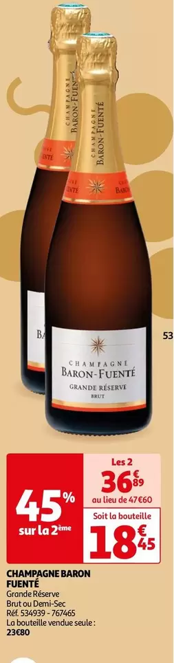 Baron Fuente - Champagne 