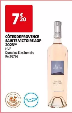 Ele Sumerie - Côtes De Provence Sainte Victoire AOP 2023 : Vin Élabore avec des caractéristiques uniques en promotion