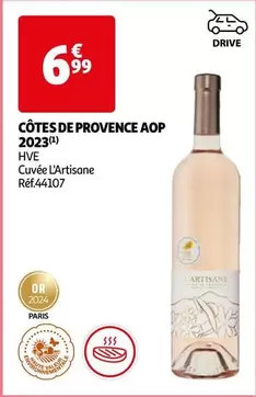 Cuvée L'artisane - Côtes De Provence AOP 2023