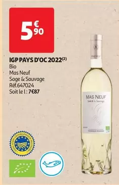 Mas Neuf - IGP Pays D'OC 2022