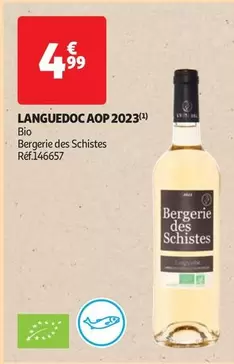 Languedoc AOP 2023 Bergerie Des Schistes 