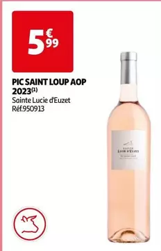 Saint Lucie D'Euzet - Pic Saint Loup AOP 2023