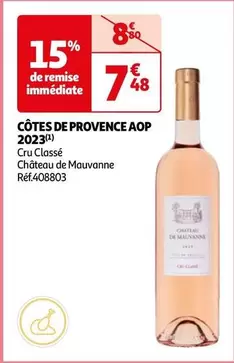 Château De Mauvanne - Cotes De Provence AOP 2023