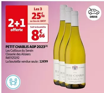 Closerie Des Alisiers - Petit Chablis AOP 2023