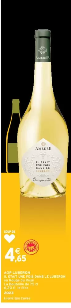 La Maison Tinteau - A.o.p. Le Chardonnay offre à 4,65€ sur Intermarché