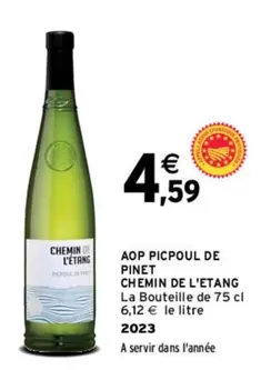 Chemin De L'étang - Aop Picpoul De Pinet