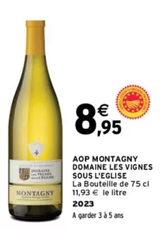 Domaine Les Vignes - Aop Montagny