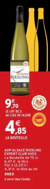 Expert Club - Clementina - Aop Alsace Riesling