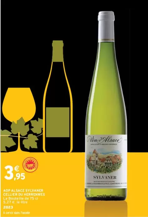 Aop Alsace Sylvaner Cellier De Perrier