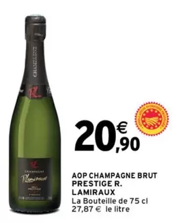 Brut - Lamiaux - Aop Champagne  Prestige R.