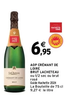 Brut - Lacheteau - Aop Crémant De Loire