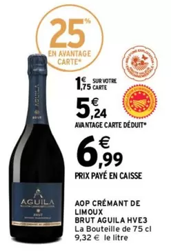 Brut - Aop Crémant De Limoux  Aguila Hve3