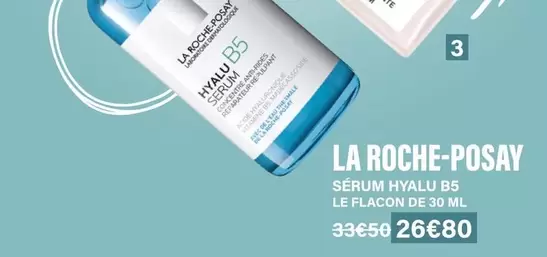 Roche Posay - Sérum Hyalu B5 Le Flacon De 30 Ml offre à 26,8€ sur Monop'