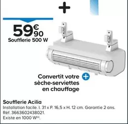 Goodhome - Soufflerie Acilia offre à 59,9€ sur Castorama