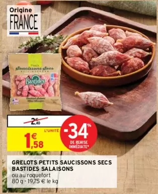 Grelots Petits Saucissons Secs Basti Des Salaisons