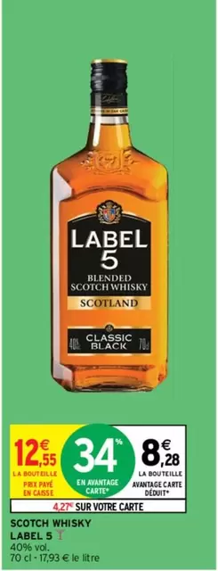 Label 5 - Scotch Whisky