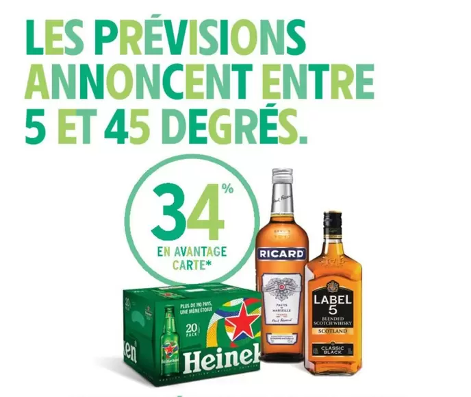 heineken - en avance carte