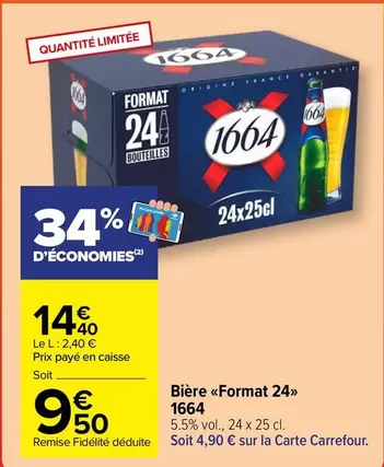 Carrefour - 1664 - Bière