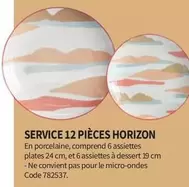 Service 12 Pieces Horizon 