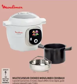 Moulinex - Multicuiseur Cookeo CE85BA10 offre sur Conforama