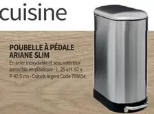 Poubelle A Pedal Ariane Slim