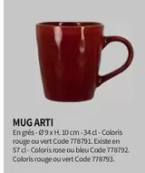 mug arti 