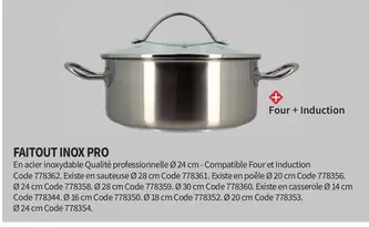 Inox - Faitout Pro 