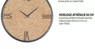 Horloge Athena 