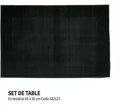 Set De Table 