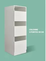 Colonne 3 Portes  offre sur Conforama