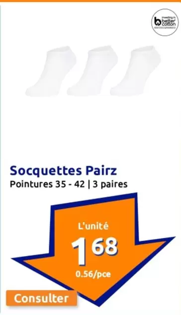 Socquettes Pairz