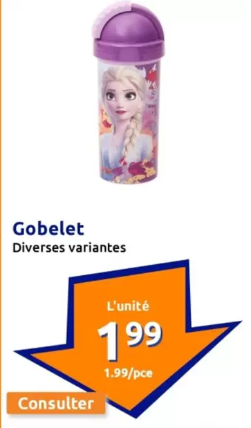 Gobelet Diverses Variantes