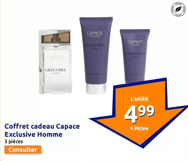 Coffret Cadeau Capace Exclusive Homme