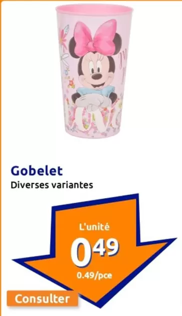 Gobelet Diverses Variantes