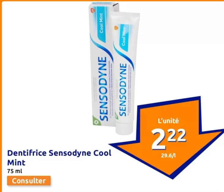 Sensodyne - Dentifrice Cool Mint