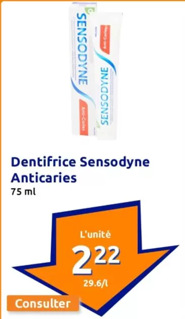 Sensodyne - Dentifrice  Anticaries