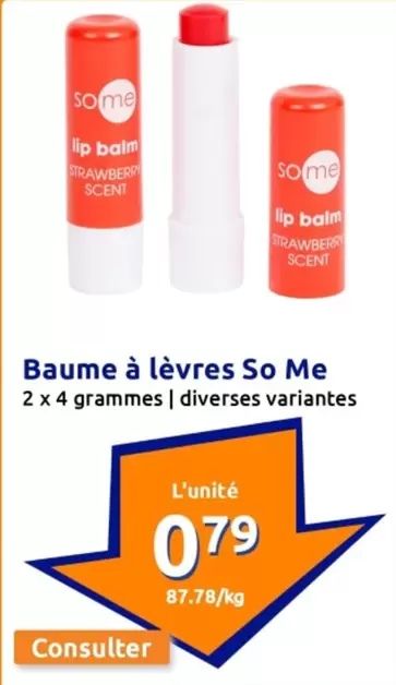 Baume À Lèvres So Me