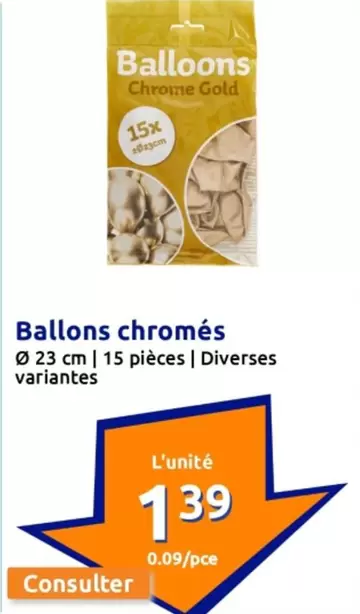 Ballons -  Chromes