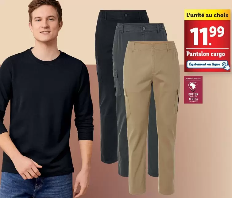 Pantalon Cargo