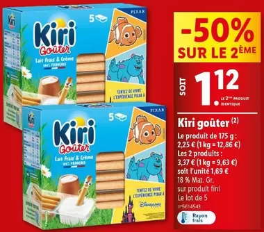 Kiri - Goûter