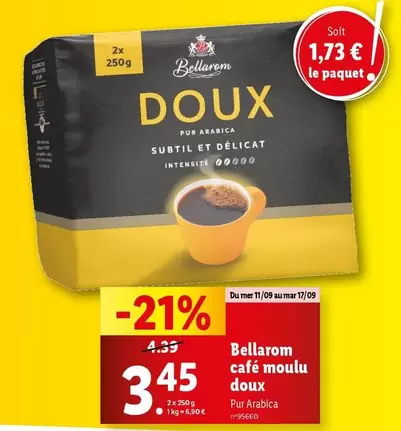 Bellarom - Café Moulu Doux