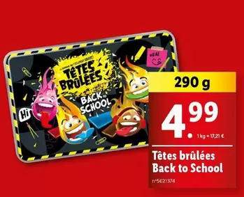 têtes brûlées back to school