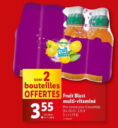 Solevita - Fruit Blast Multi-Vitaminé