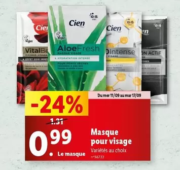 cien - masque pour visage