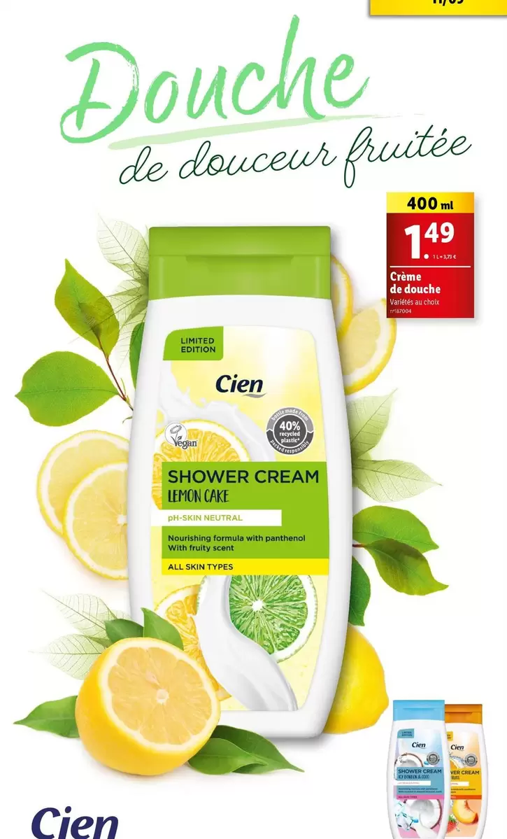 Cien - Creme De Douche 