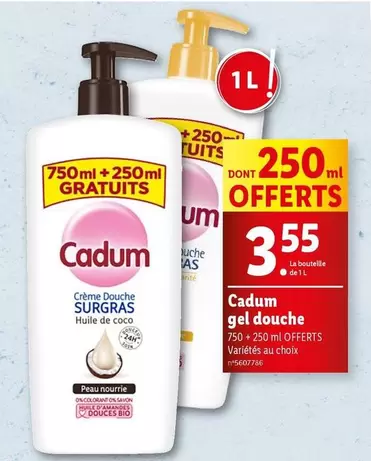 Cadum - Gel Douche 