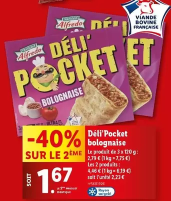 dell' pocket bolognaise