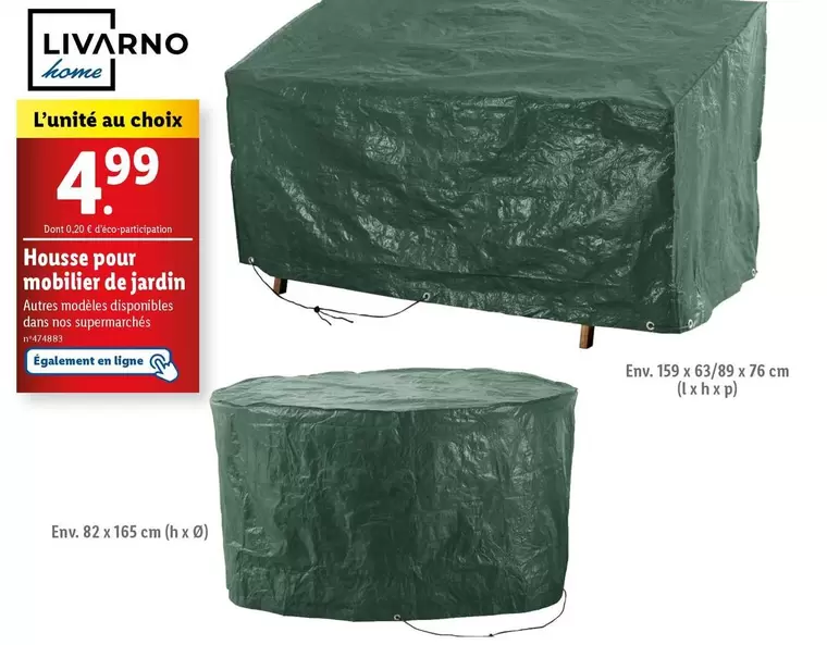 Livarno Home - Housse Pour Mobilier De Jardin